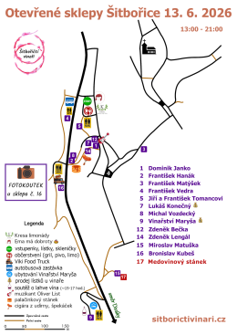 Den otevřených Sklepů - Šitbořice